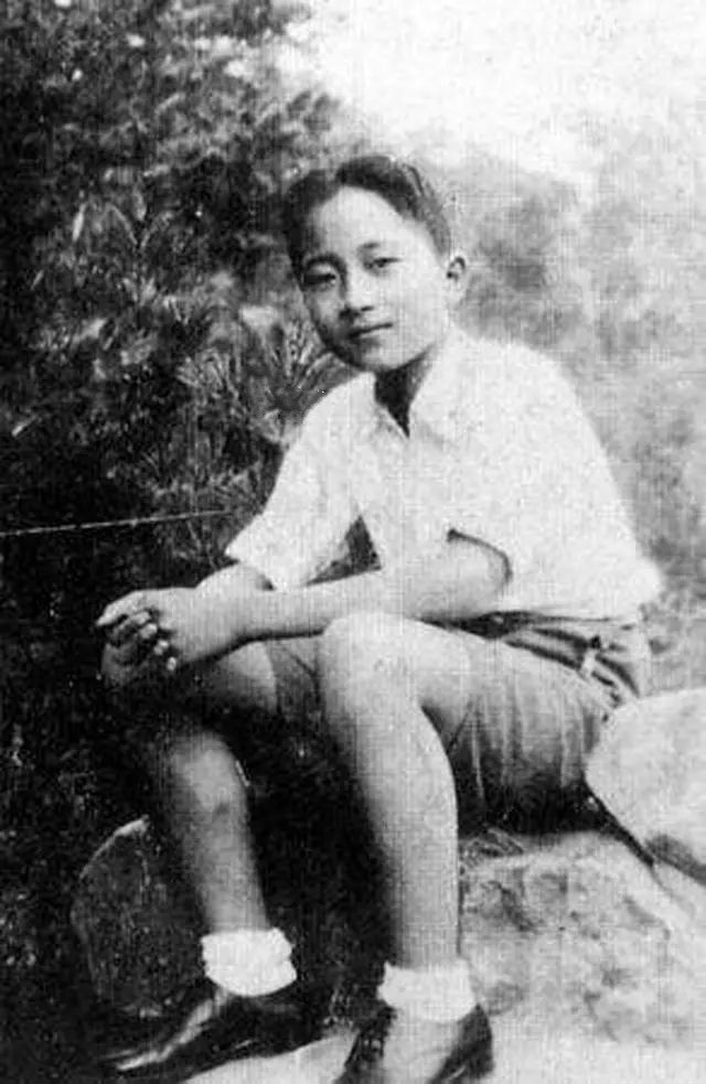 孙道临的爱情生活,孙道临15岁照片