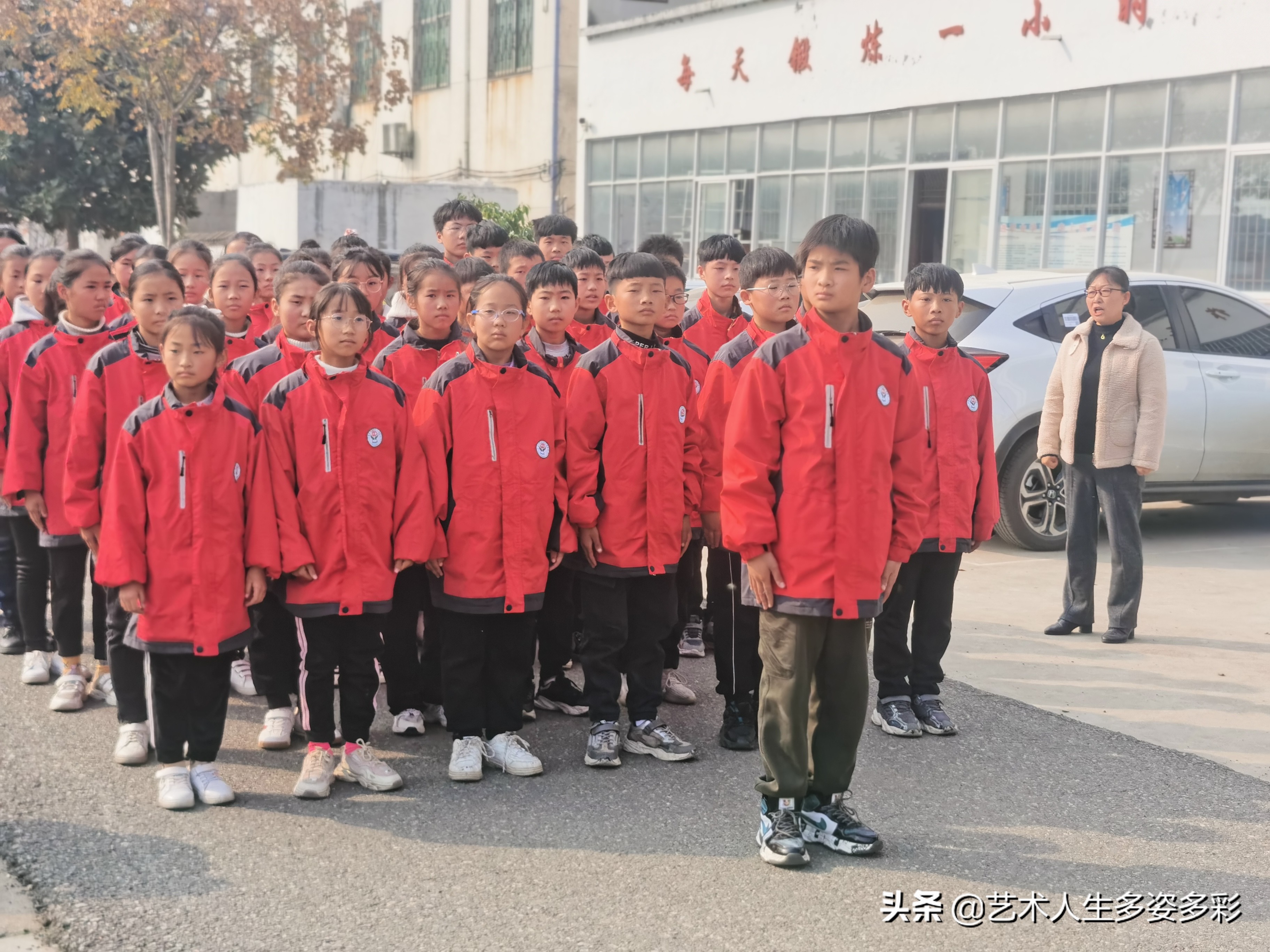 公园路学校队形队列比赛,祥城中学队列队形比赛