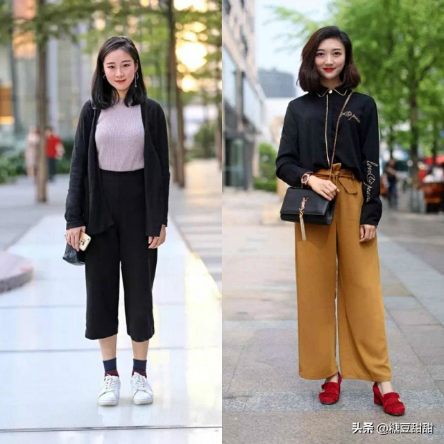 什么身材适合穿阔腿裤直筒裤,小个子适合穿五分裤阔腿裤