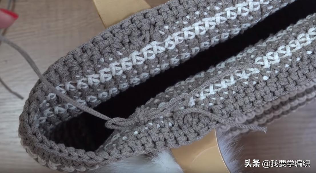 手提包编织教程易学,编织手提包的做法