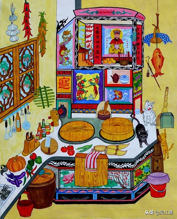 这位吴江农民，用画笔绘出五彩的梦