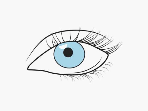 对你的眼睛好点，不然就快瞎了知不知道！