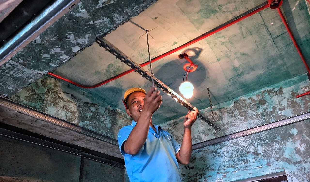 家装吊顶视频全过程,家装吊顶全套