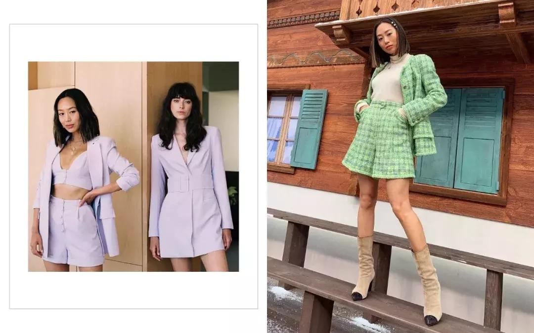 西装短裤夏季高级感,西装短裤秋冬款时尚