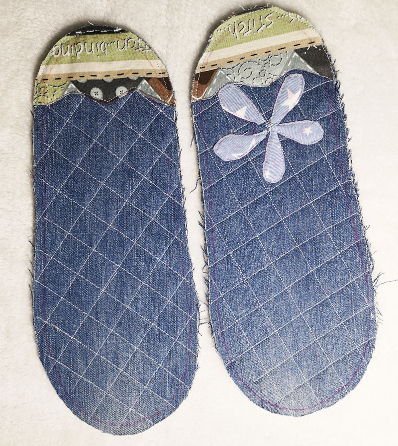 冬日暖阳拖鞋全教程,郁金香棉拖鞋的教程