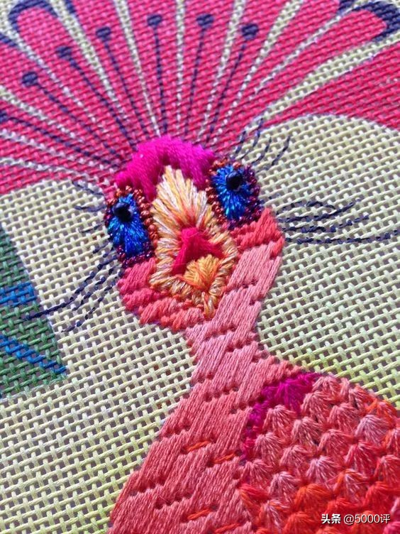 十字绣绣好要怎么弄,十字绣正确绣法为什么要留一格呢