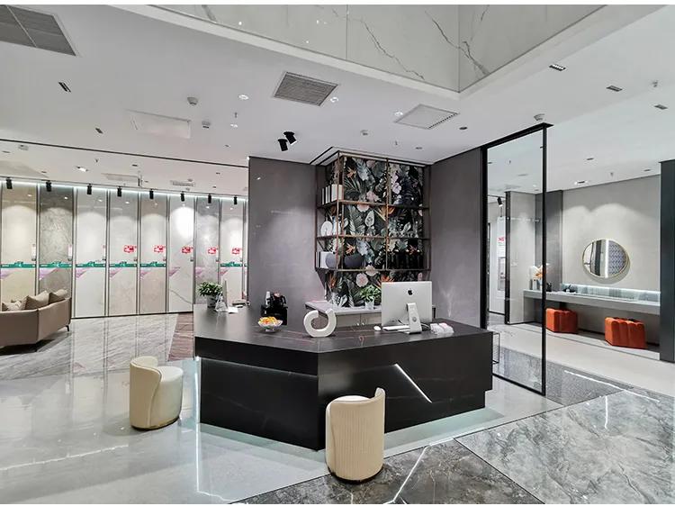 东鹏整装卫浴店面装修布置图,东鹏瓷砖门店空间设计