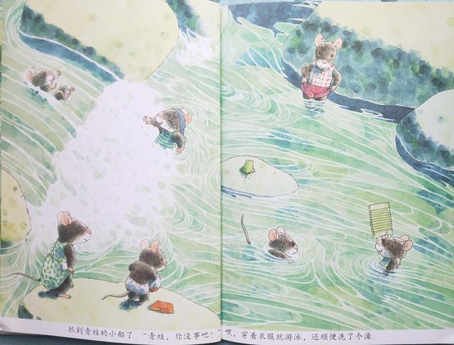 14只老鼠洗衣服阅读笔记,14只老鼠洗衣服的绘本故事