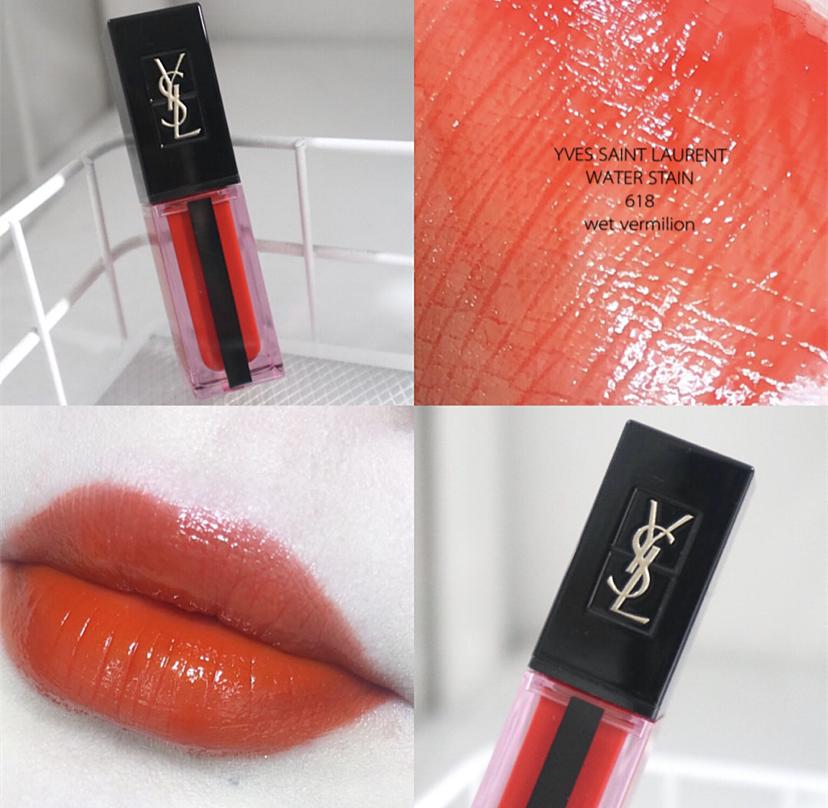 ysl612水光唇釉和阿玛尼206,ysl圣罗兰新品水光唇釉唇蜜601