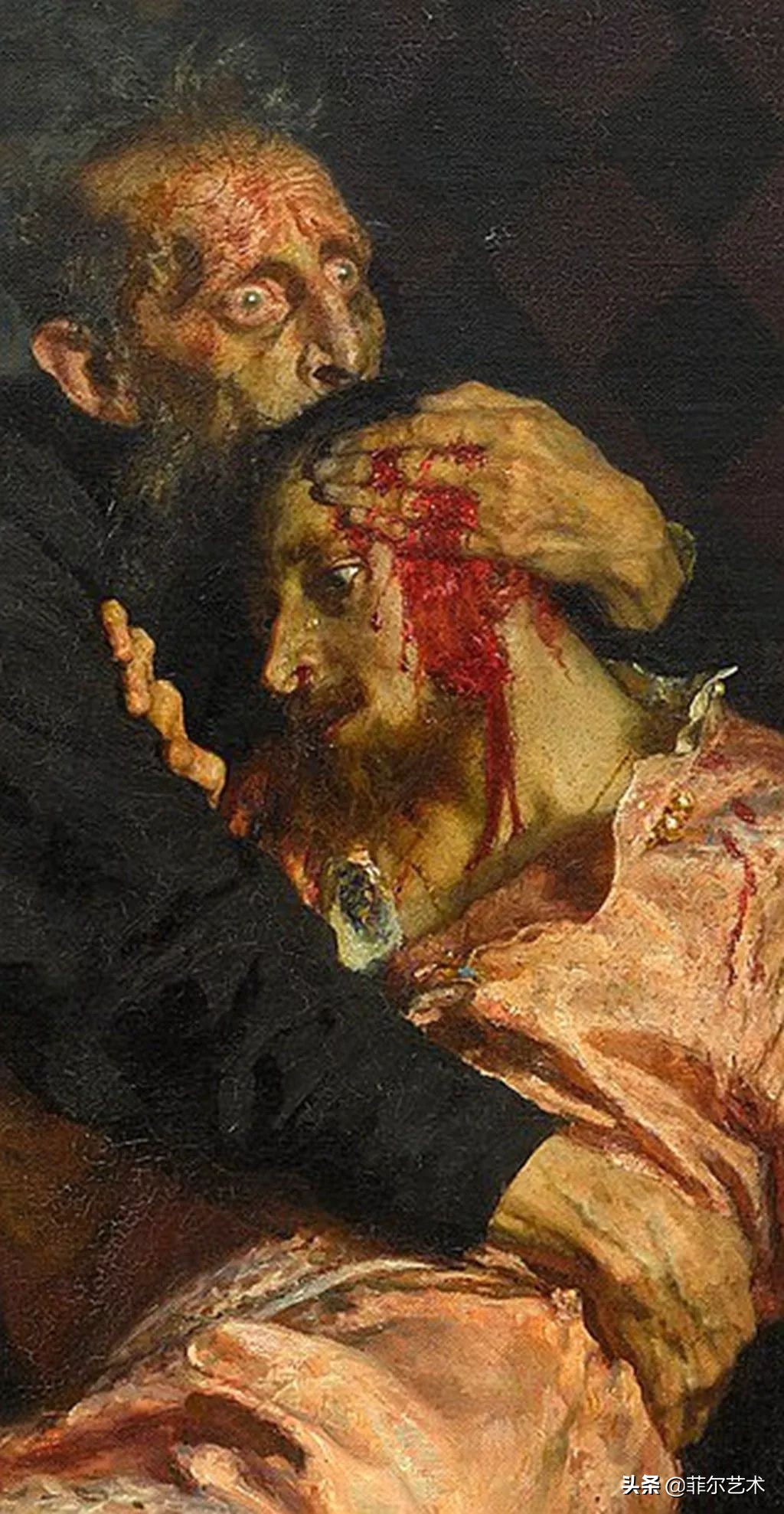 画家列宾作品欣赏,俄罗斯现实主义画家列宾及其作品