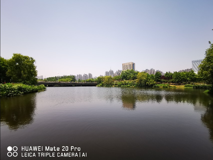 大美滨湖全景图,合肥滨湖塘西河公园美景