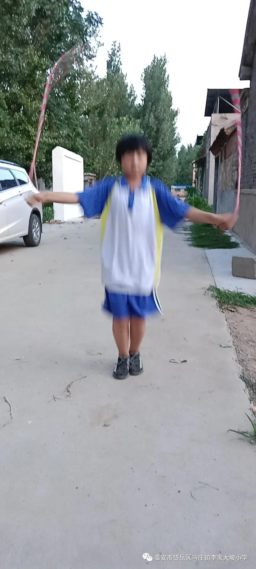 足球跳绳强筋骨--马庄镇李家大坡小学暑假育人活动纪实