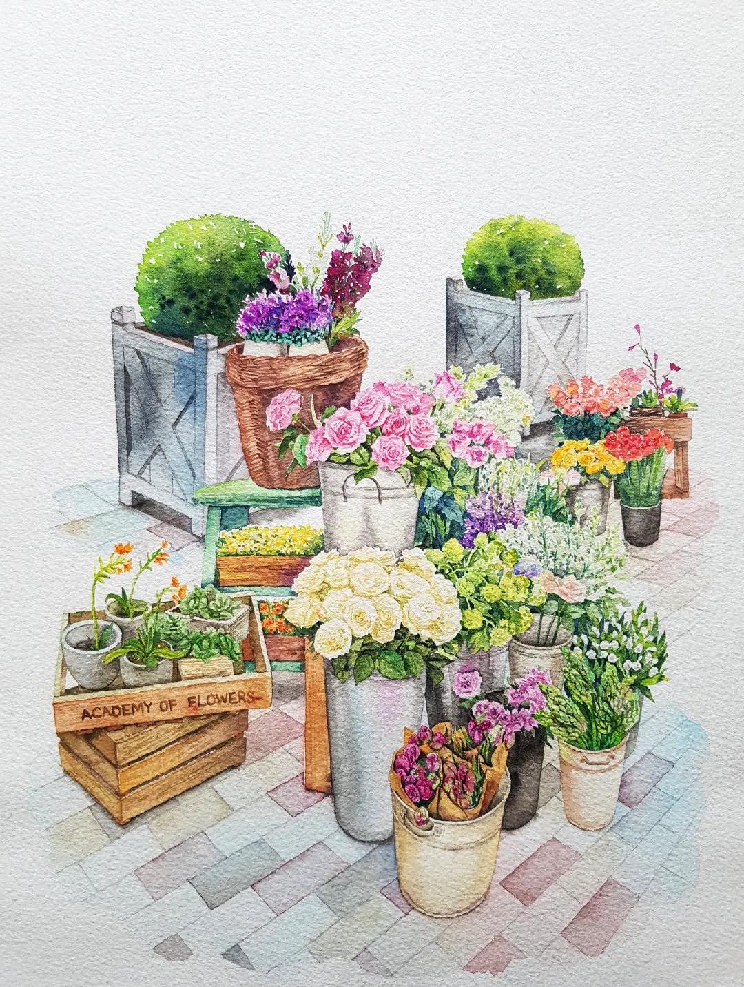 韩国高清顶级插画师,韩国插画师kwon