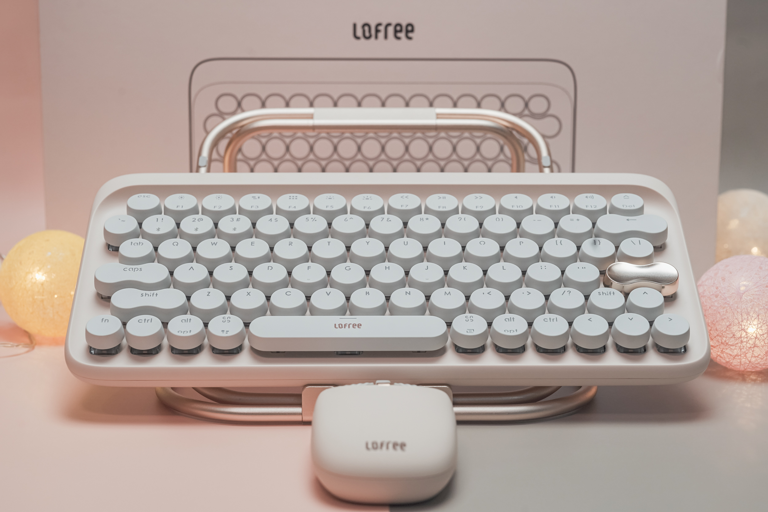 lofree洛斐桌面键鼠套装体验,洛斐键鼠套装值得买吗