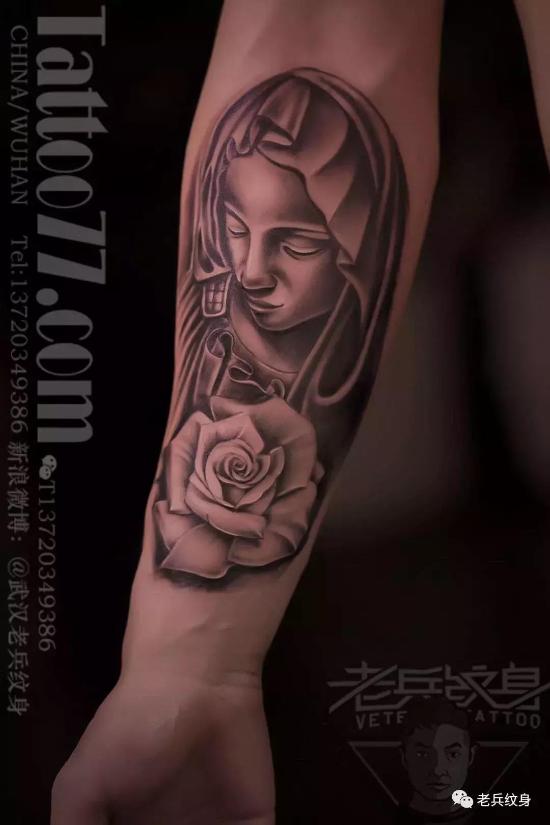老兵纹身作品,老兵纹身店微博