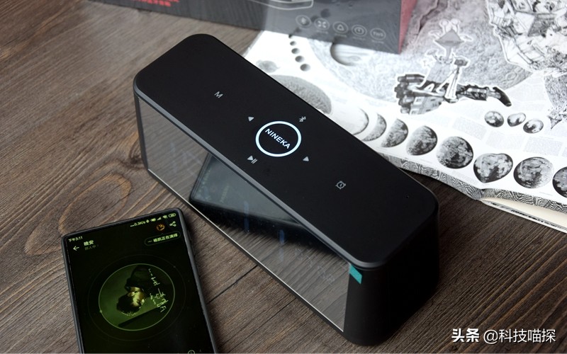 蓝牙音箱时钟闹钟,蓝牙音箱时钟夜灯语音唤醒一体