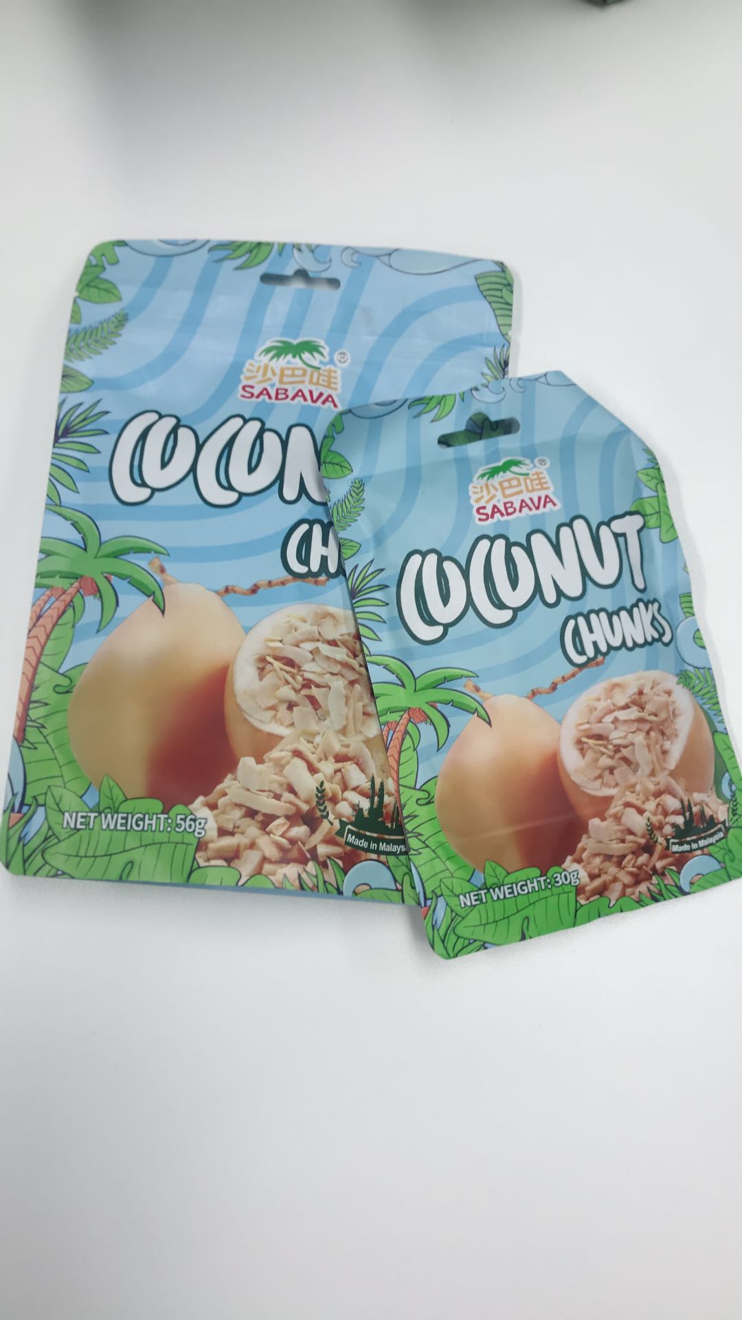 不甜的椰子脆块推荐,沙巴哇椰子脆片吃法