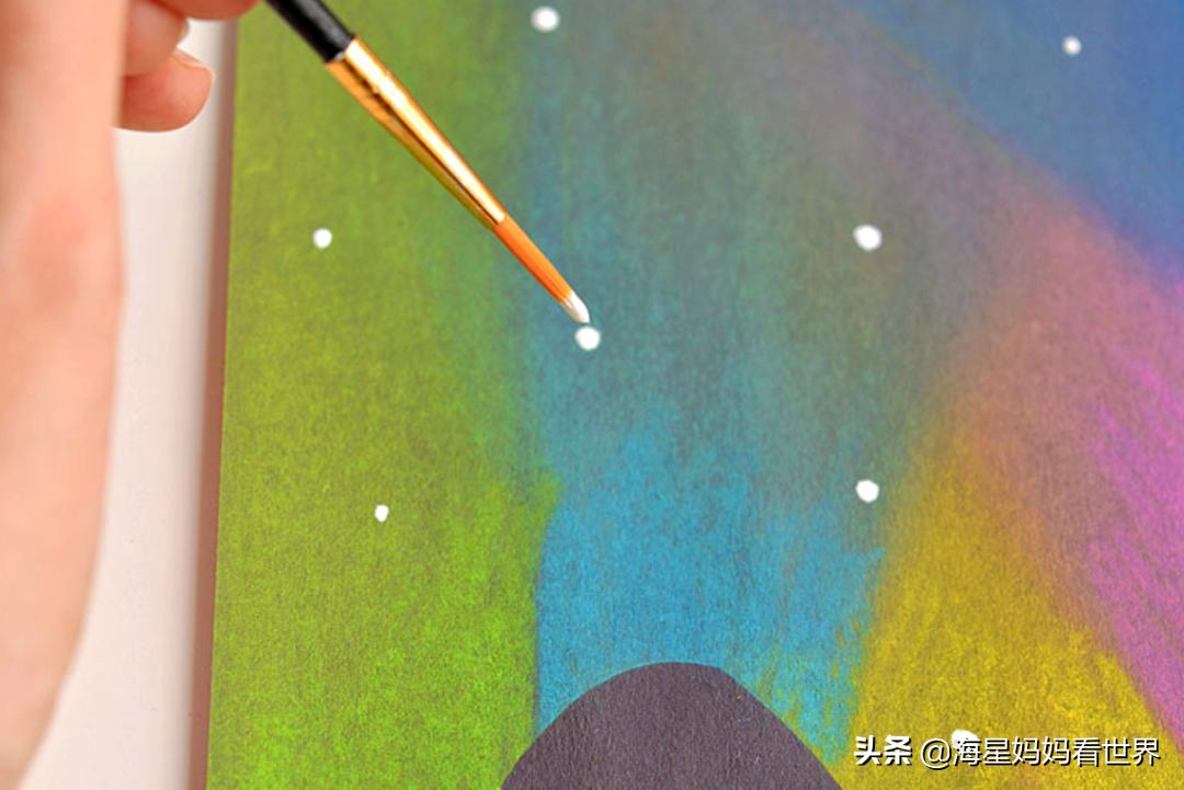 蜡笔油画棒画法,超简单的油画蜡笔素材教程