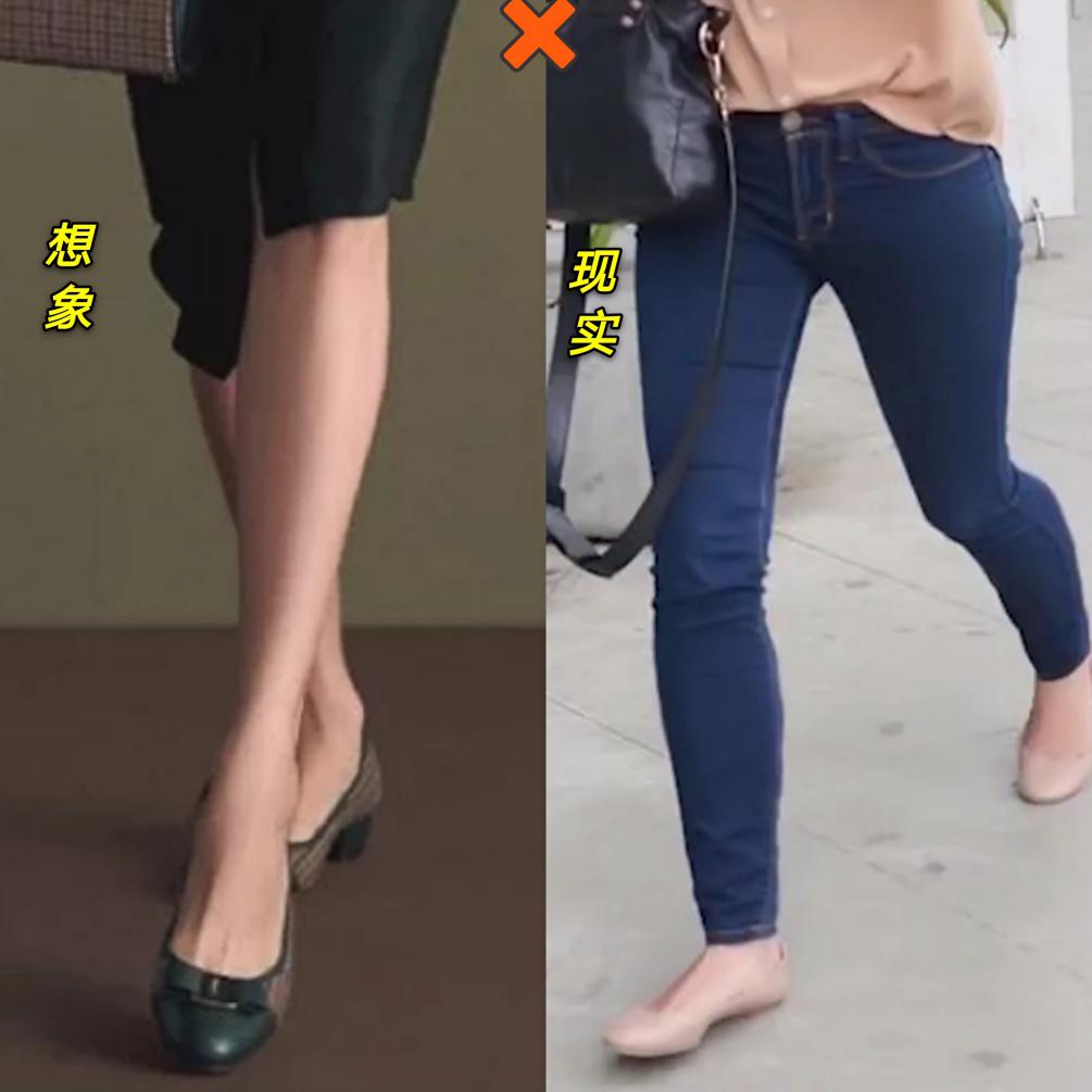 小腿粗怎么穿搭鞋裤子好看,大小腿粗怎么穿裤子好看