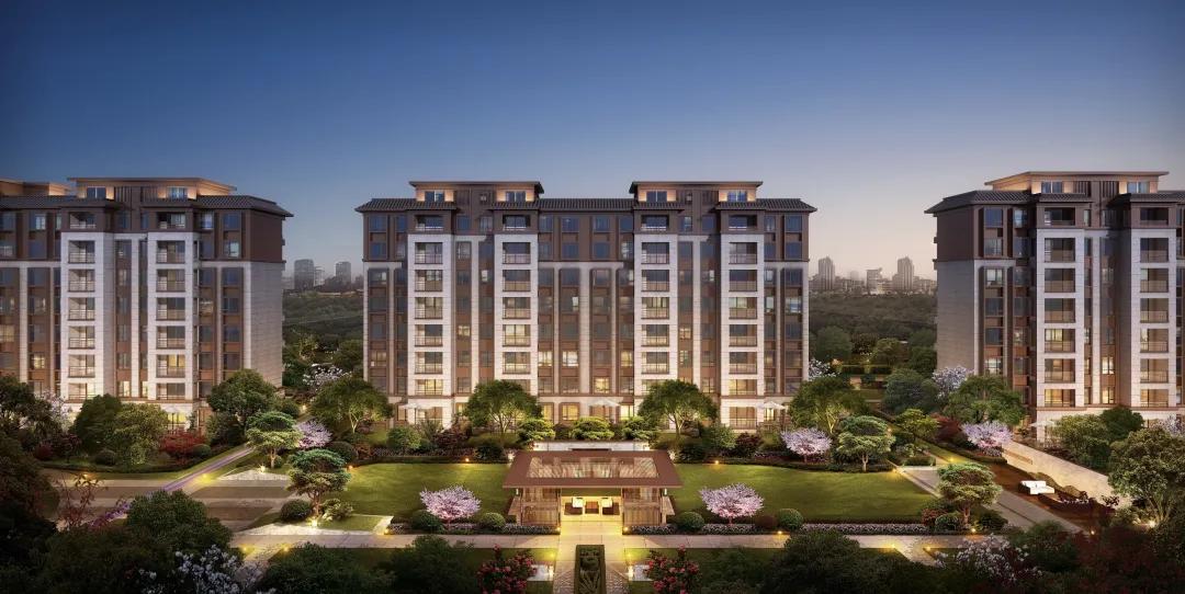 新中式风格轻奢别墅,新中式苏式别墅区