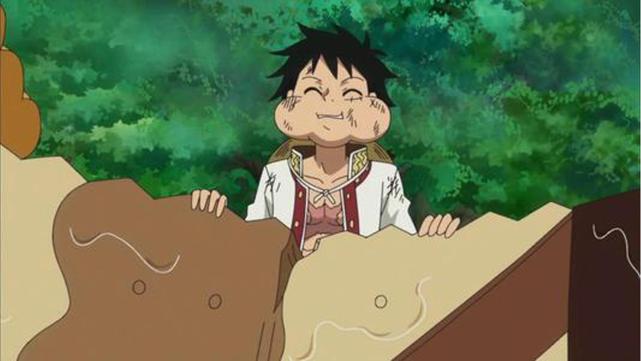 海贼王路飞靠实力吃饭,乔巴拿了一万贝利请路飞吃