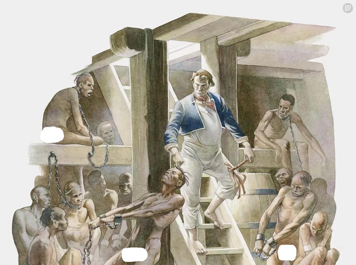 防止黑奴*动暴**，白人有绝招！奴隶贩子：把黑奴吊起来枪毙、分尸