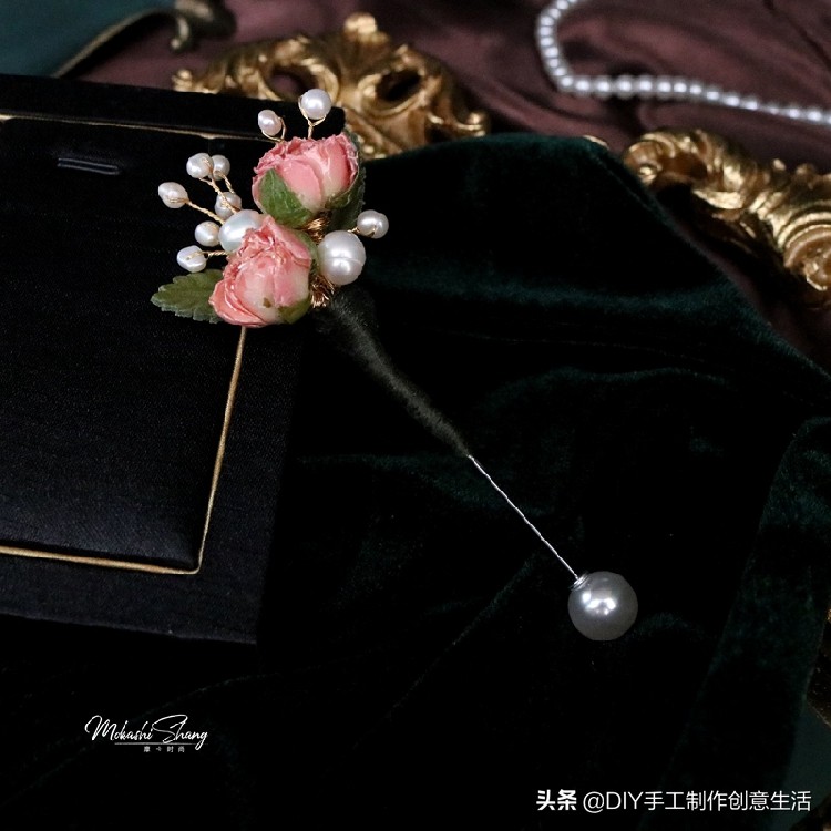 永生花99朵手工,永生花陶瓷饰品