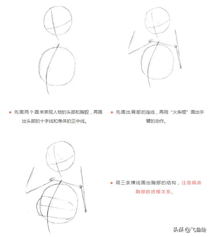 画画动漫人物马克笔手绘教程古风,马克笔手绘动漫人物画法步骤线稿