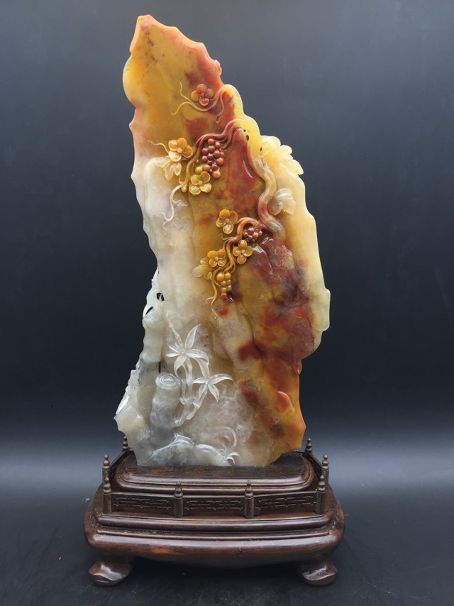 石雕真石头还是合成石,赏石与玩石区别