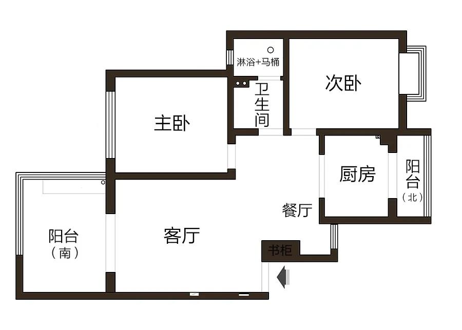 南京阳台改造老房子推荐,南京老房翻新改造小户型