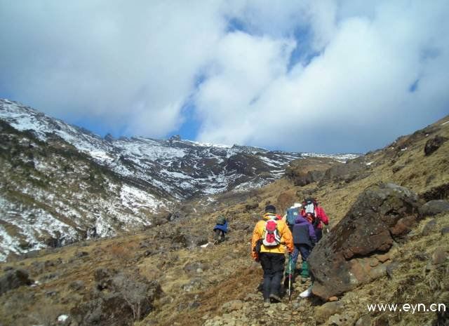 十峰连登天竺山,昆明10峰