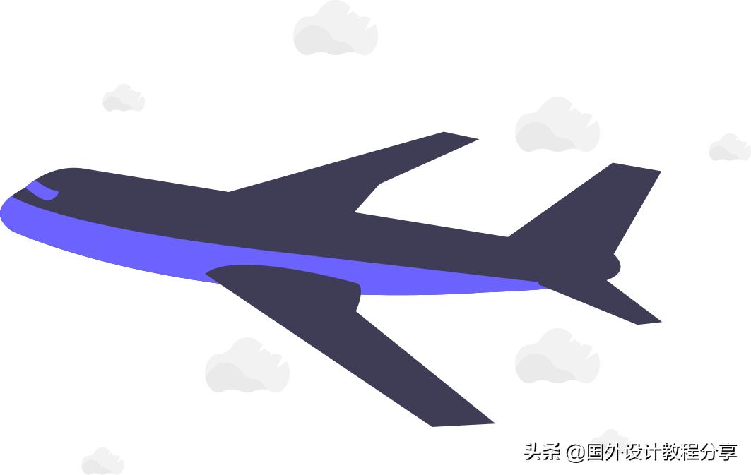 扁平矢量插画色彩教程,扁平矢量家具插画