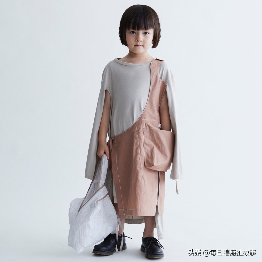 日系的童话少女,童装的盐系,大地色系的时尚打开方式