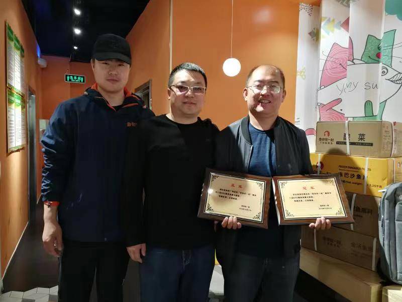 鱼你在一起优秀代理商姬勇，4年17店，区域品牌NO.1