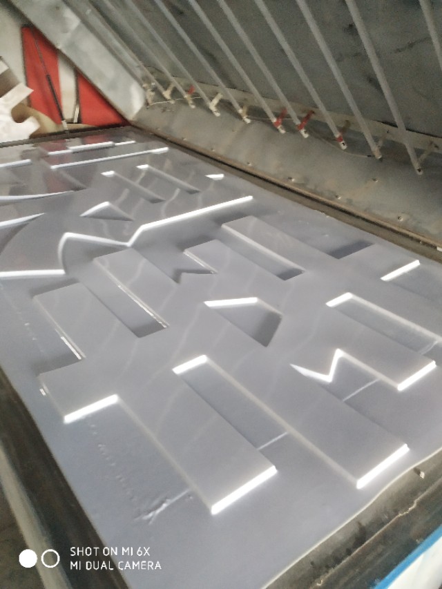 亚克力字怎么从亚克力上弄下来,亚克力三维吸塑字