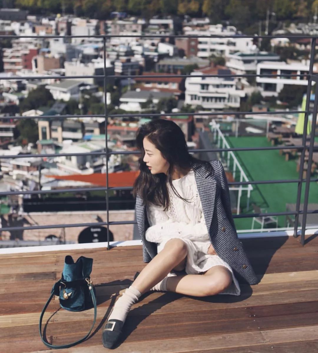 欧美时尚博主穿搭示范冬,韩系慵懒风冬季穿搭博主