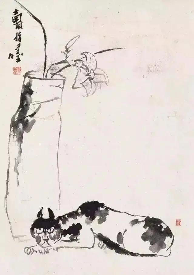 潘天寿兰草题画诗,日课潘天寿题画诗二首