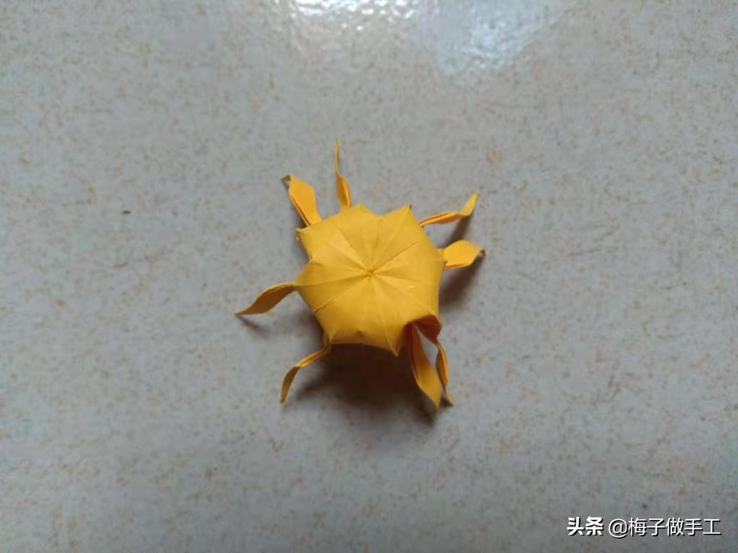 章鱼折纸怎么折,折纸章鱼最简单方法