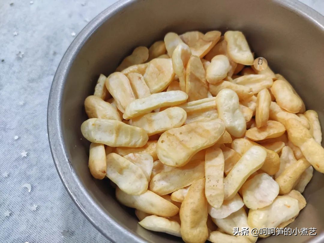 儿时5毛钱一袋的亲亲虾条,婴儿自制虾条做法