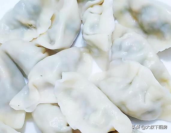大厨大葱猪肉馅饺子做法,开春必吃的茴香猪肉饺子