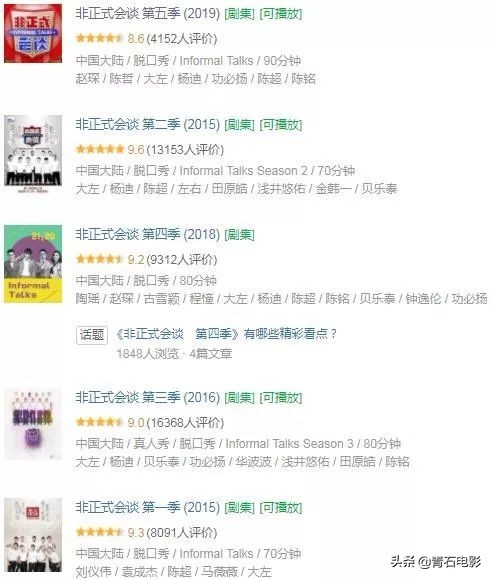 五季均分9.0上！11个国家的人聊天，好笑有深度，粉丝自发拉赞助