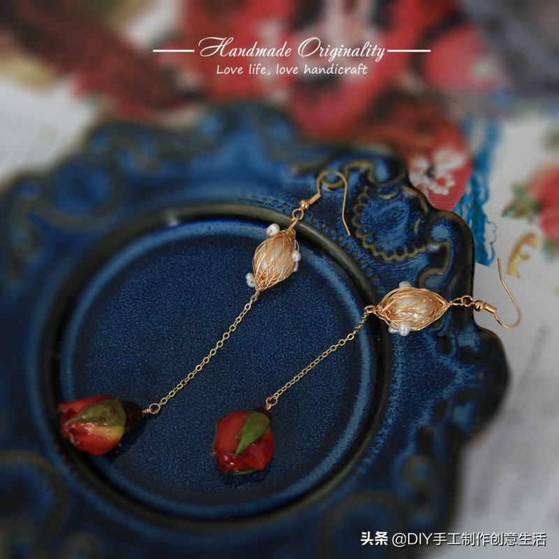 永生花99朵手工,永生花陶瓷饰品