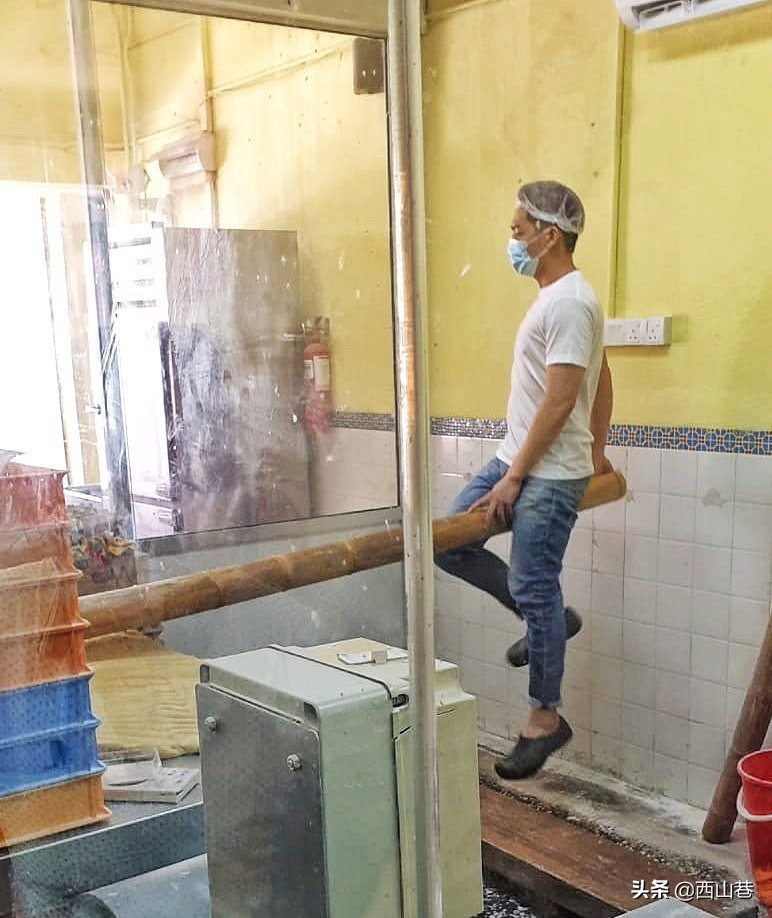 马来西亚天桥下的云吞面,马来西亚夜市的云吞面