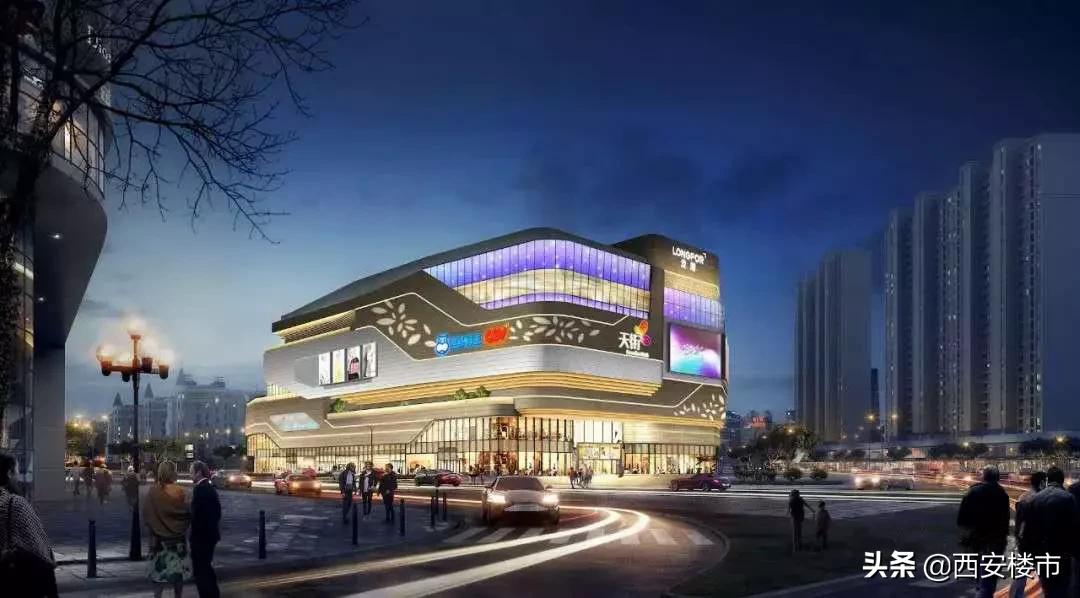 西安未来最大商业综合体,西安万科大都会商业综合体