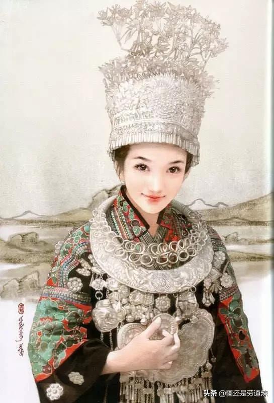 新疆哪个民族的美女最美,少数民族的魅力苗疆姑娘