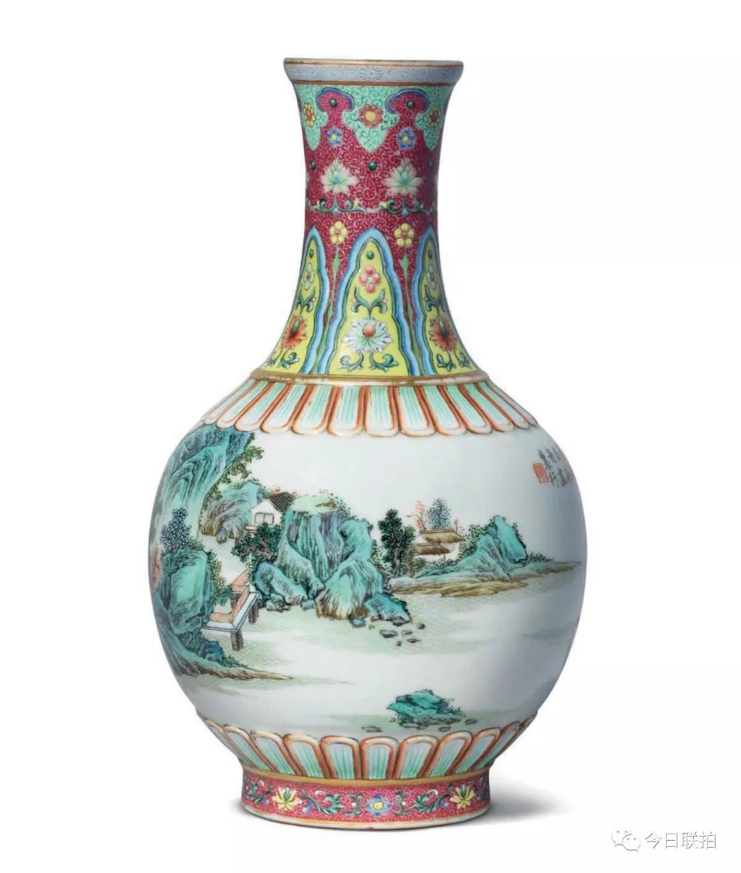 乾隆三彩官窑盘,乾隆霁蓝釉描金凤尾尊