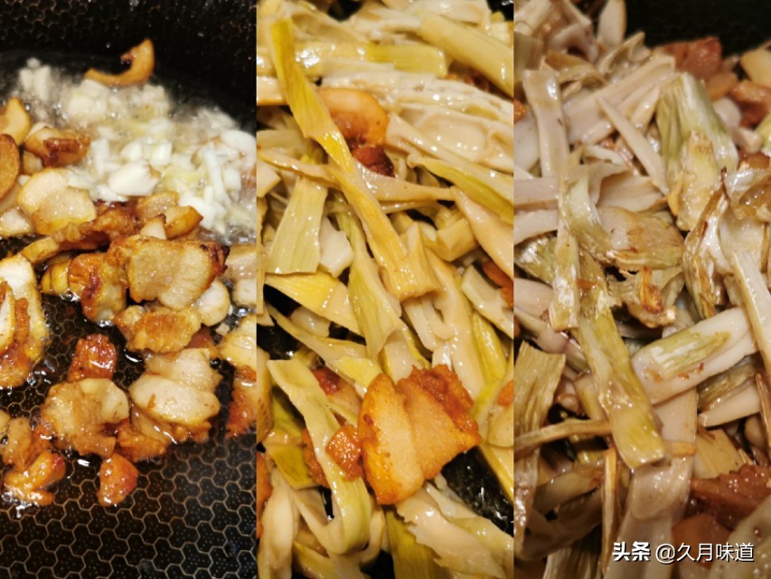 干竹笋烧肉怎么烧才能最好吃,干竹笋烧肉真香