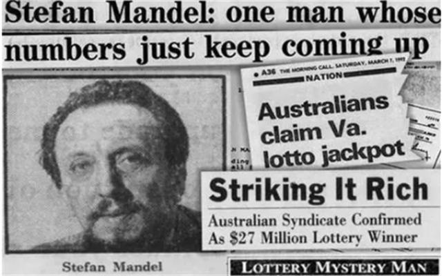 数学家买彩票的故事,数学家统计彩票中奖概率