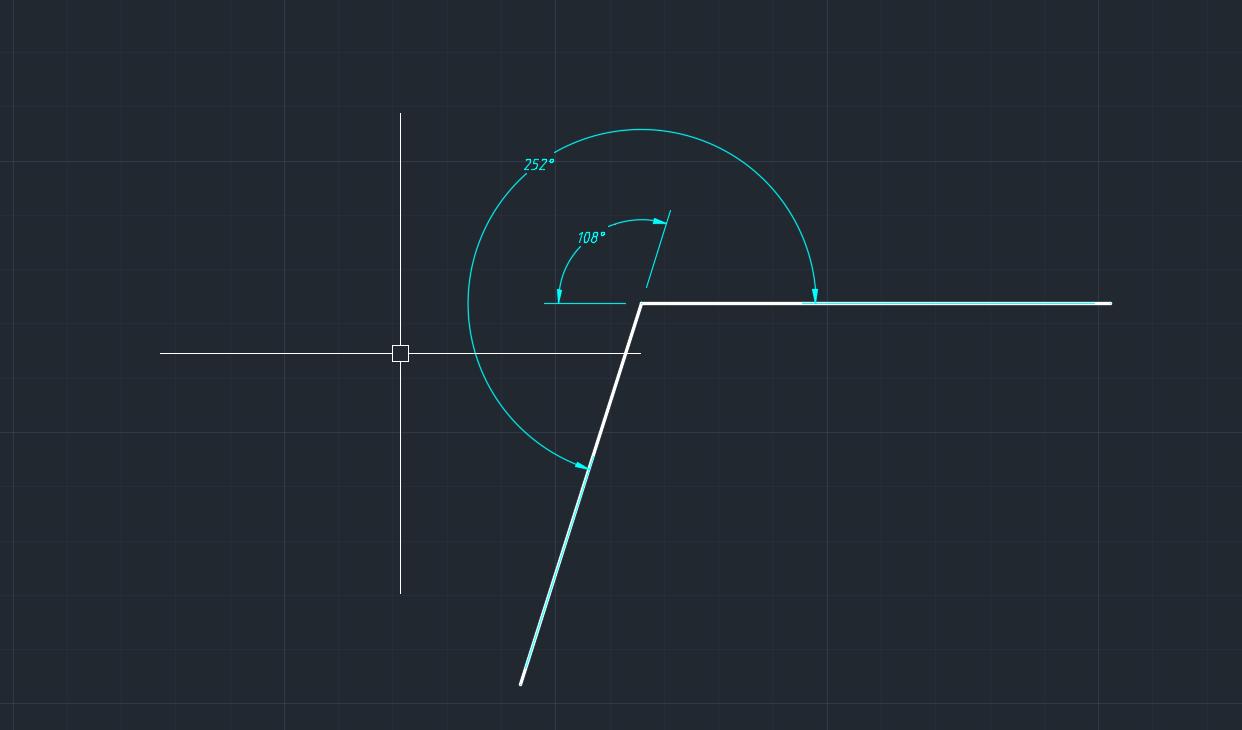 cad大于180的角怎么标,cad怎么标注180度角