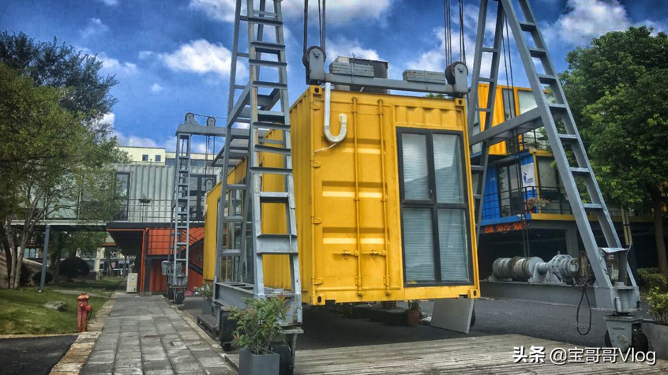 创意集装箱网红打卡点,广州集装箱网红打卡地